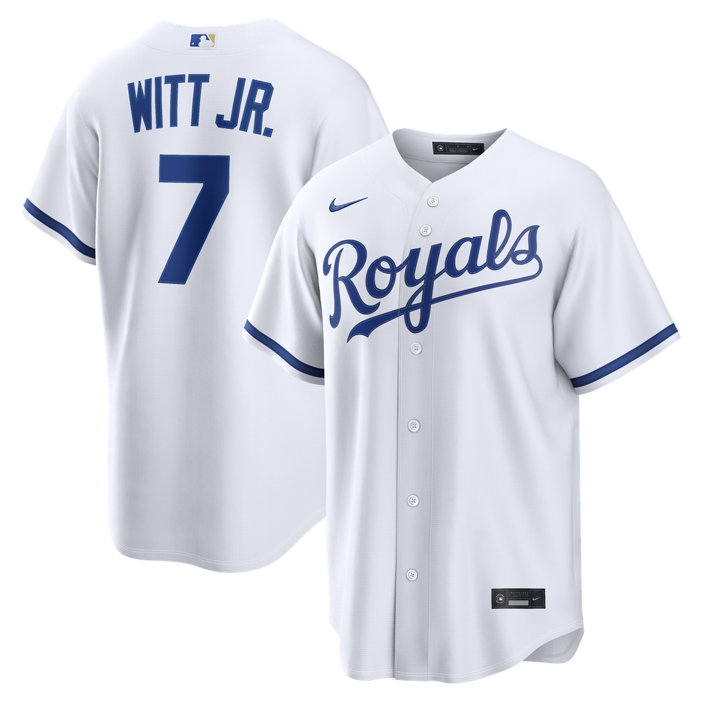 Kansas City Royals Bobby Witt Jr. Nike Home Replica Jersey - White
