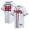 Atlanta Braves Daysbel Hernandez Nike Home Replica Jersey - White