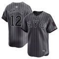 New York Mets Francisco Lindor Nike City Connect Limited Jersey - Gray