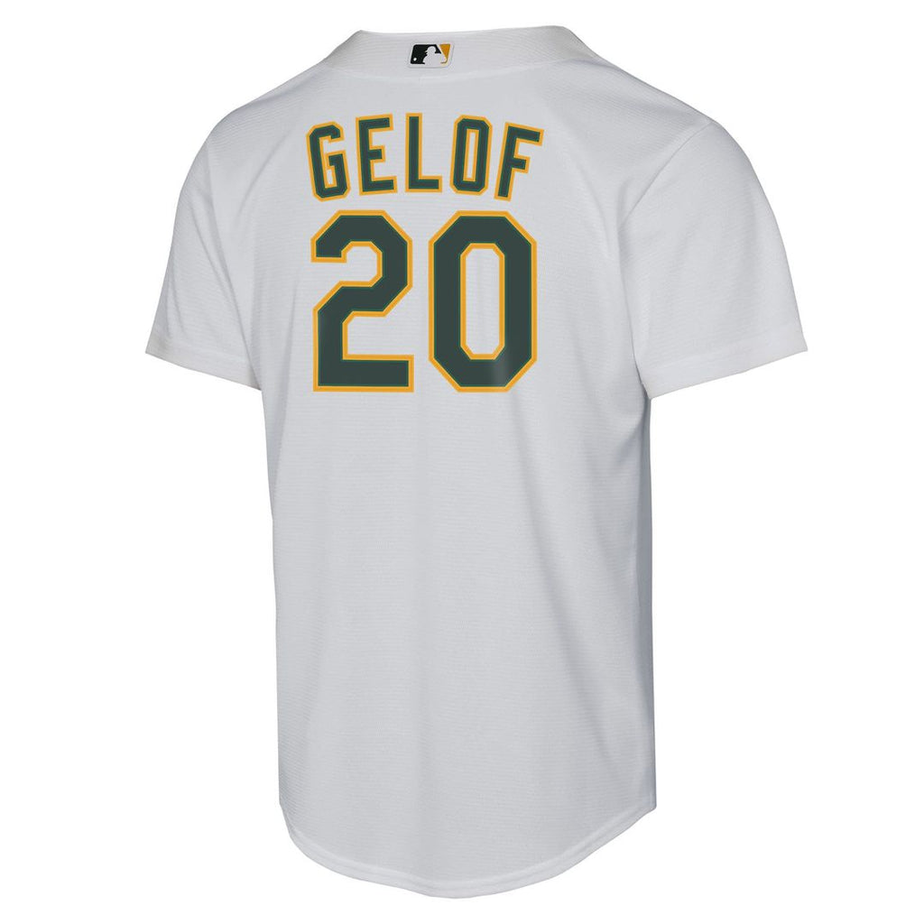 Athletics Zack Gelof Nike Youth Home Replica Player Jersey - White