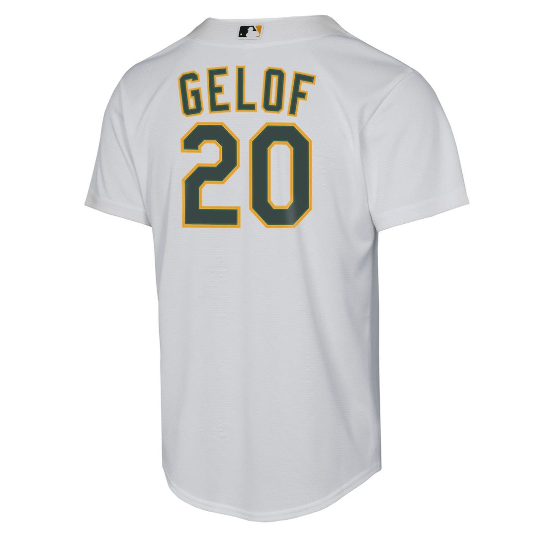 Athletics Zack Gelof Nike Youth Home Replica Player Jersey - White