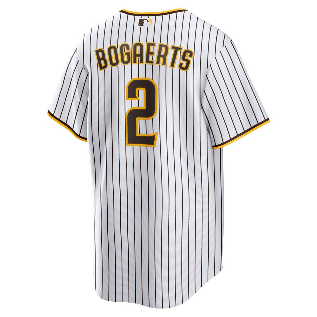 San Diego Padres Xander Bogaerts Nike Home Official Replica Player Jersey - White/Brown