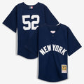 New York Yankees Mitchell & Ness CC Sabathia Youth Navy Mesh Batting Practice Jersey