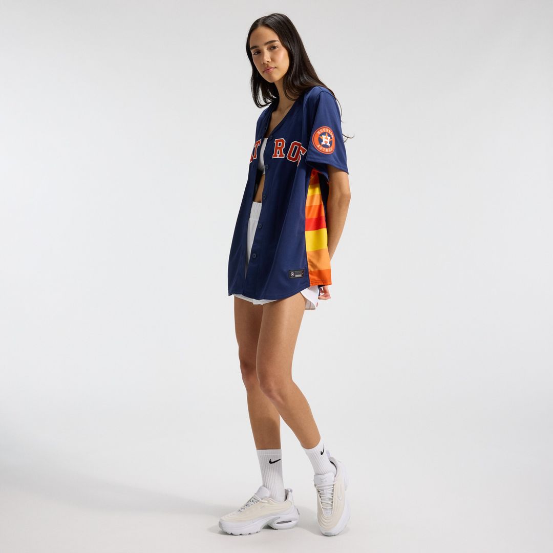Houston Astros Jose Altuve Nike Women's Alternate Limited Player Jersey – Navy