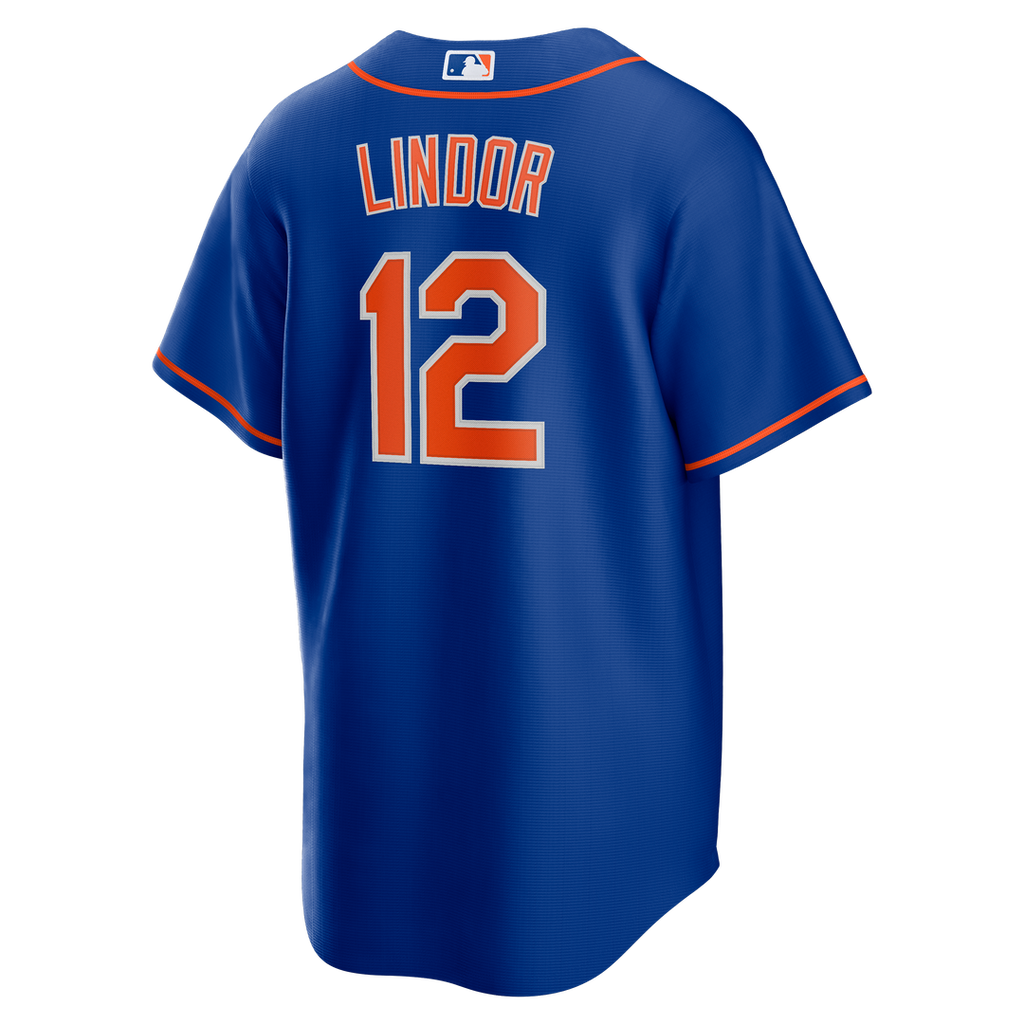New York Mets Francisco Lindor Nike Alternate Replica Player Jersey - Royal