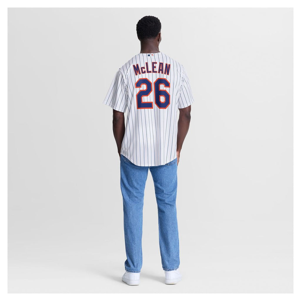 New York Mets Nolan McLean Nike Home Replica Jersey - White