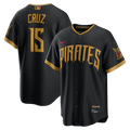 Pittsburgh Pirates Oneil Cruz Nike 2026 City Connect Stadium Jersey - Black
