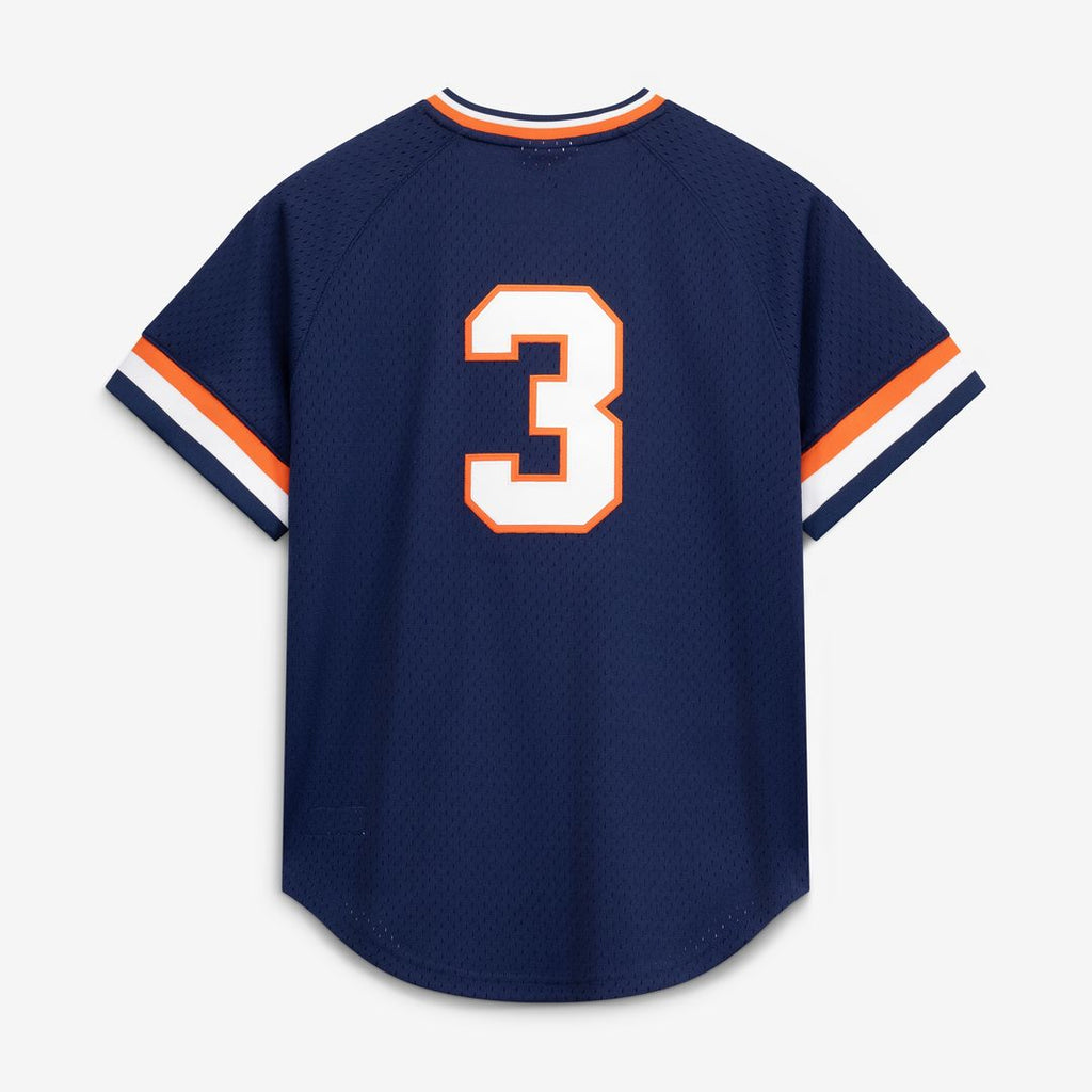 Detroit Tigers Alan Trammell Mitchell & Ness Authentic Batting Practice Jersey - Navy