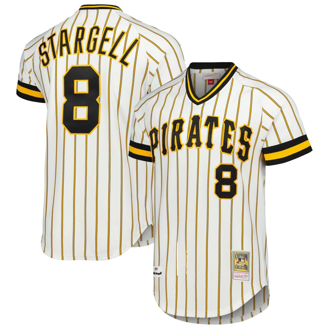 Pittsburgh Pirates Willie Stargell Mitchell & Ness 1979 Throwback Authentic Jersey - Gold