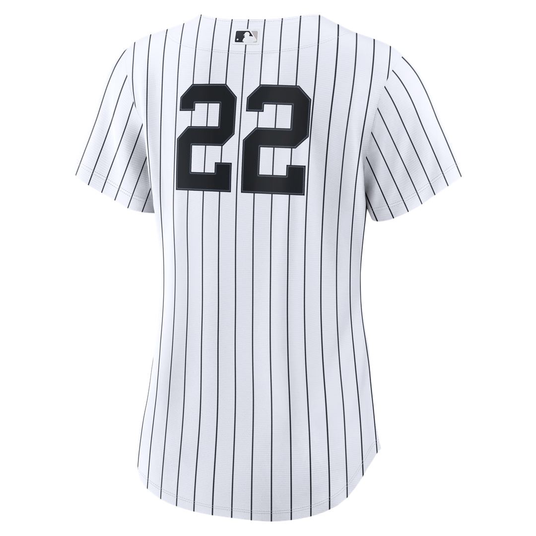New York Yankees Ben Rice Nike Women's Home Replica Jersey - White