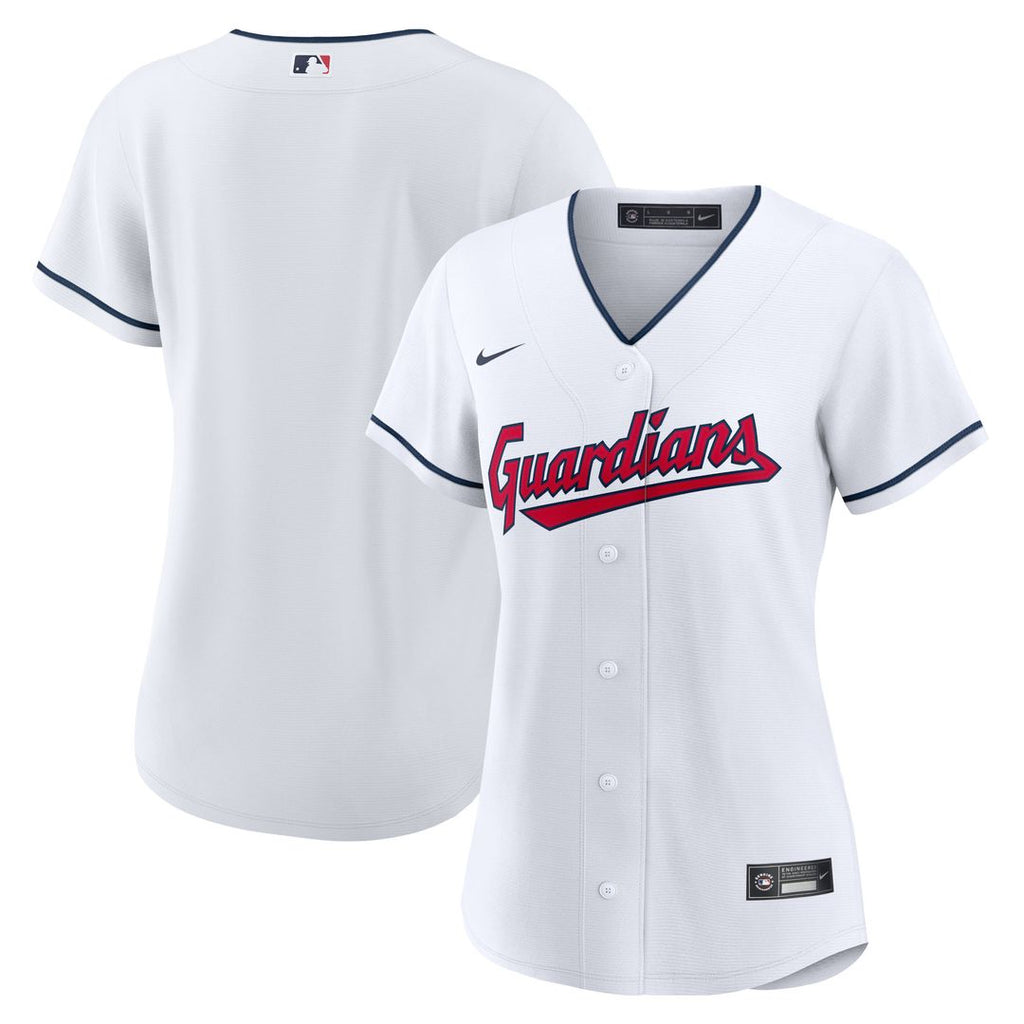 Cleveland Guardians Women's Nike Home Replica Team Jersey - White