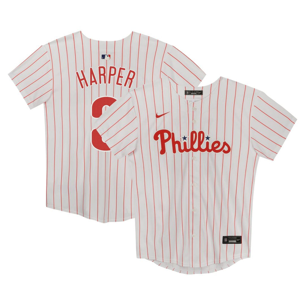 Philadelphia Phillies Bryce Harper Nike Preschool Home Game Jersey - White