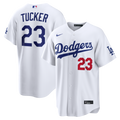 Los Angeles Dodgers Kyle Tucker Nike Home Stadium Jersey - White