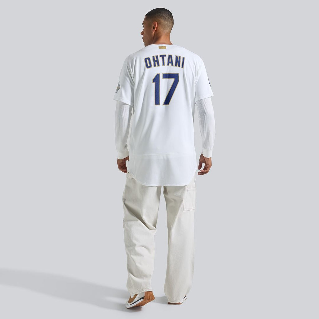 Los Angeles Dodgers Shohei Ohtani Nike 2026 Gold Collection Authentic Jersey - White