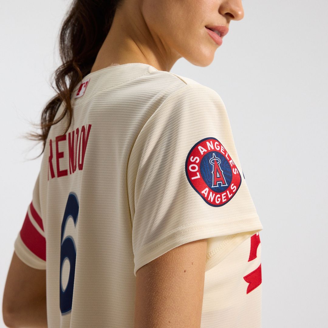 Los Angeles Angels Anthony Rendon Nike Women's City Connect Replica Player Jersey - Cream