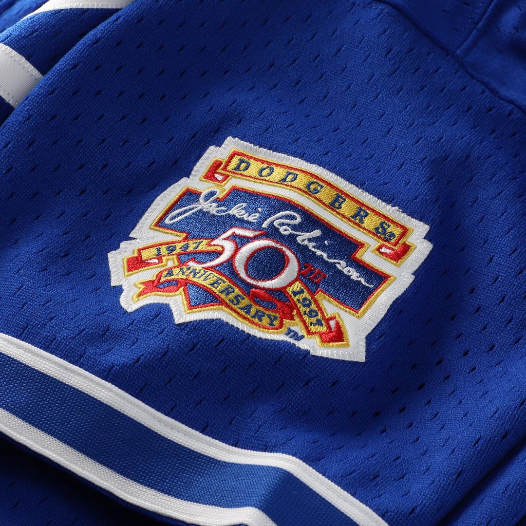 Los Angeles Dodgers Hideo Nomo Mitchell & Ness Big & Tall Cooperstown Mesh Batting Practice Jersey - Royal