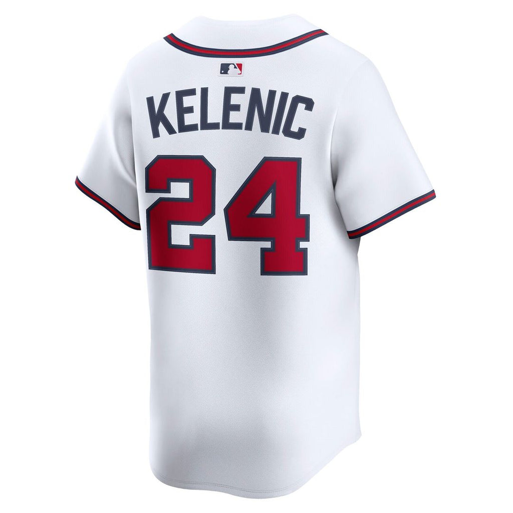 Atlanta Braves Jarred Kelenic Nike Home Limited Player Jersey - White