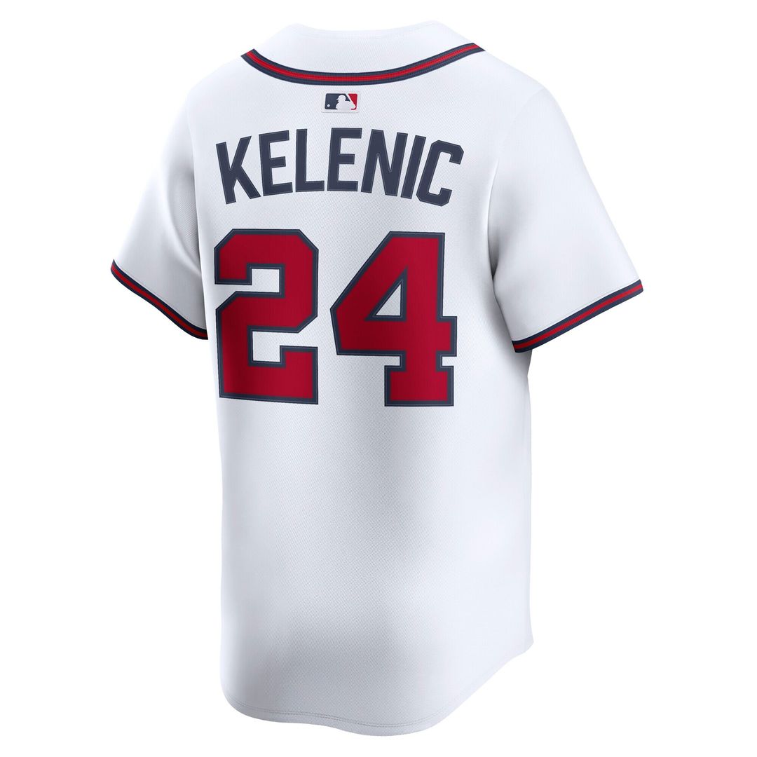Atlanta Braves Jarred Kelenic Nike Home Limited Player Jersey - White