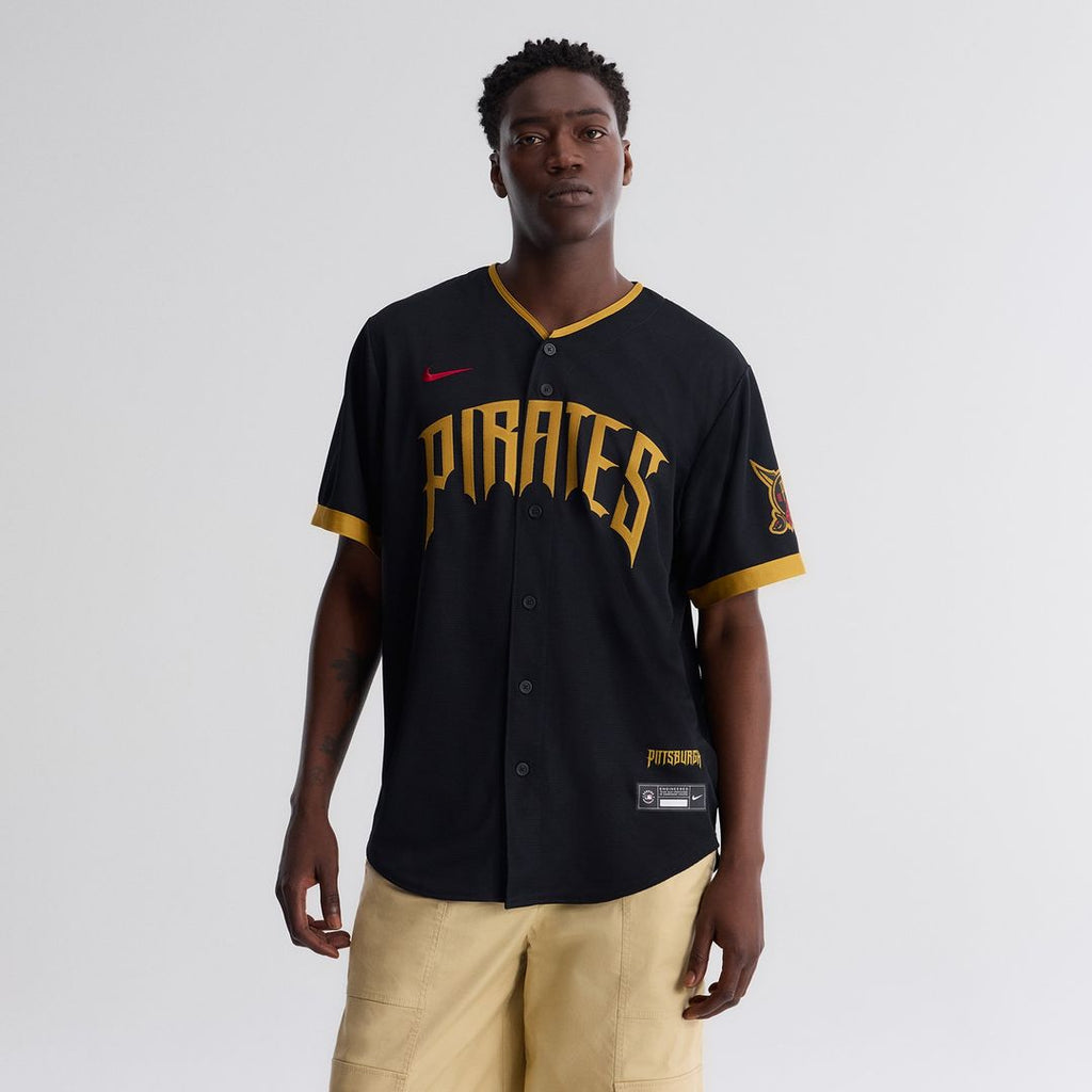 Pittsburgh Pirates Oneil Cruz Nike 2026 City Connect Stadium Jersey - Black