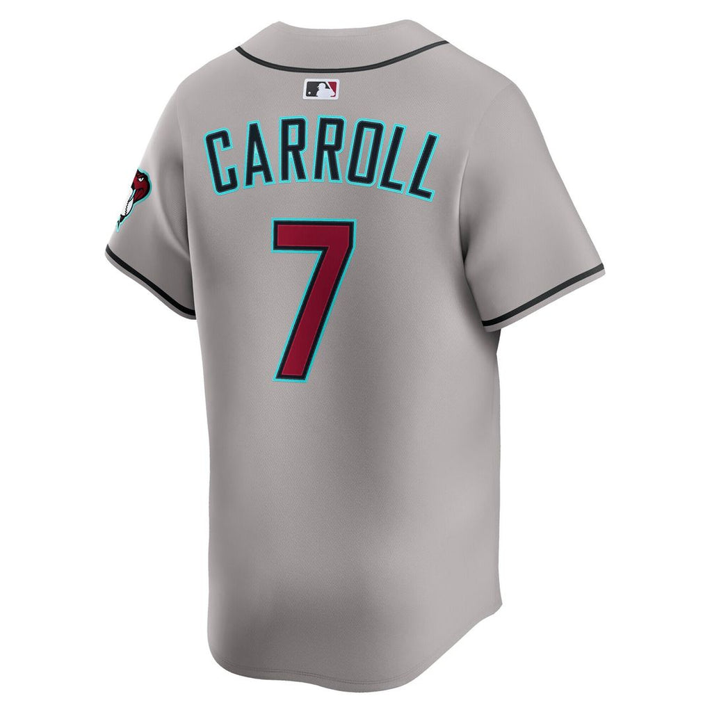 Arizona Diamondbacks Corbin Carroll Nike Road Limited Player Jersey - Gray