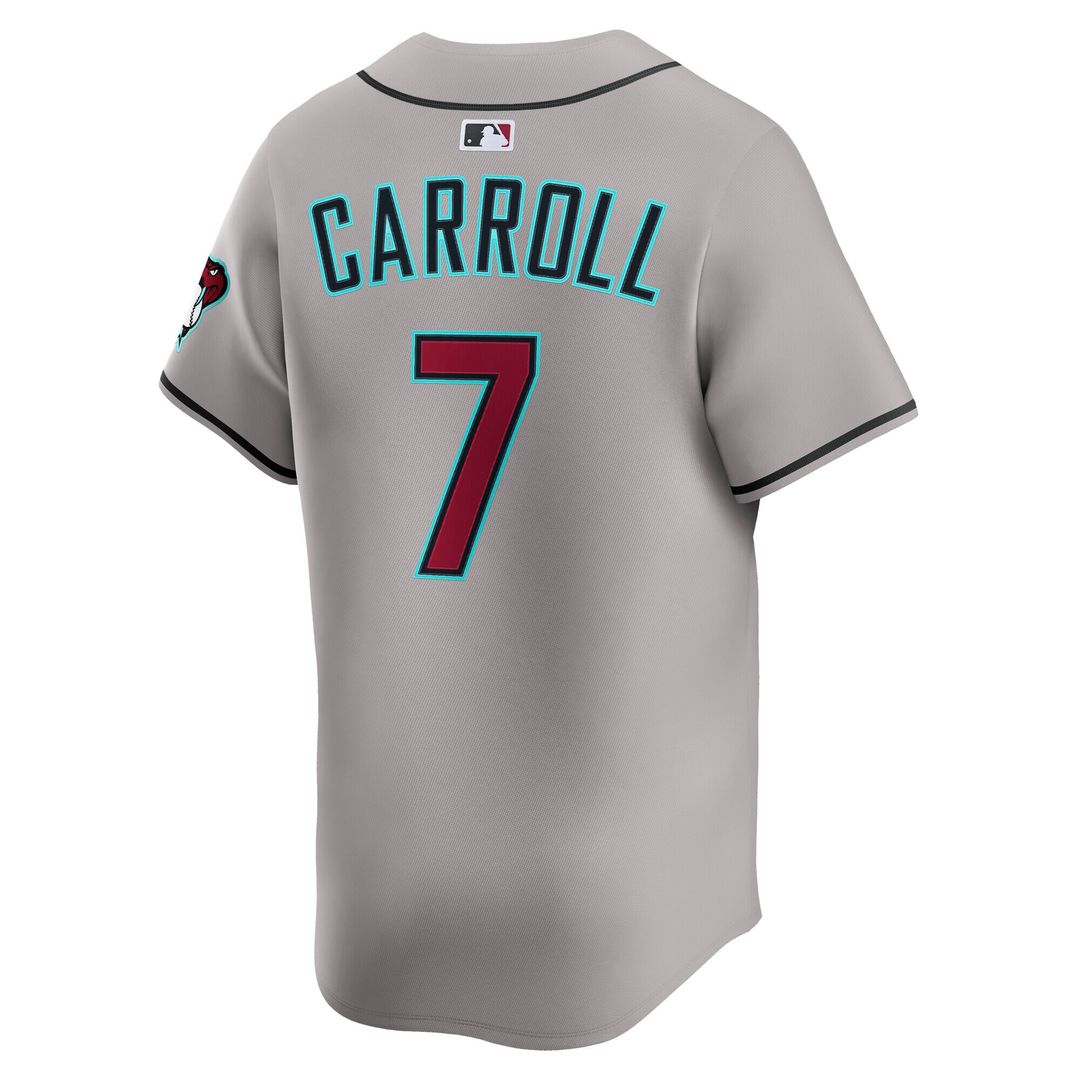 Arizona Diamondbacks Corbin Carroll Nike Road Limited Player Jersey - Gray
