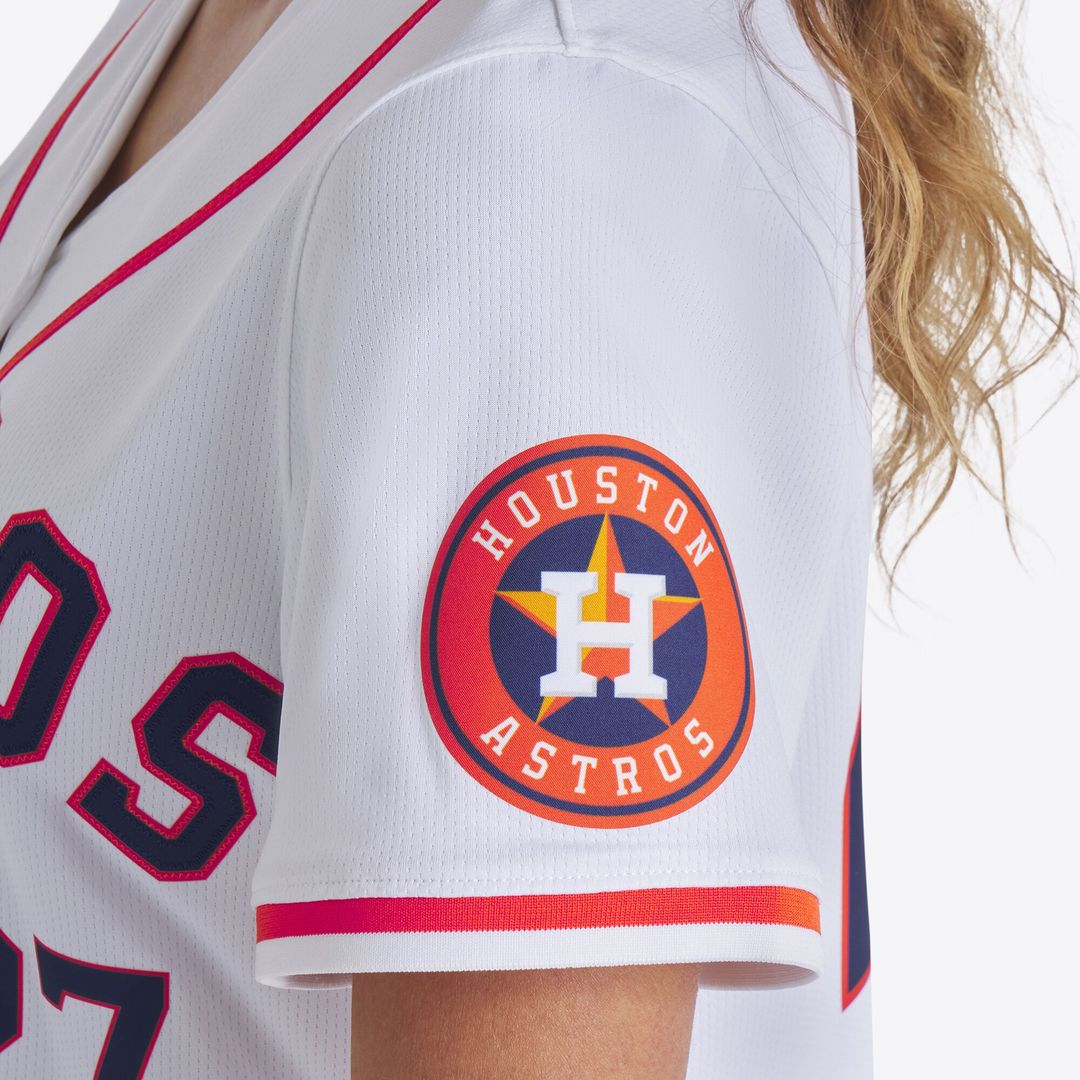Houston Astros Jose Altuve Nike Women's Home Limited Player Jersey - White