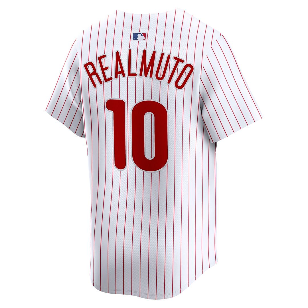 Philadelphia Phillies J.T. Realmuto Nike Home Limited Player Jersey - White