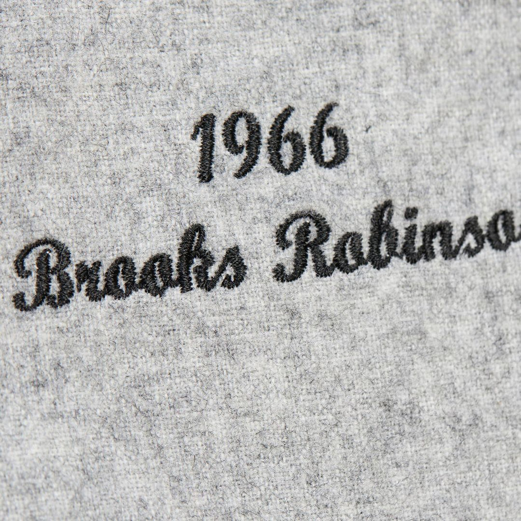 Baltimore Orioles Brooks Robinson Mitchell & Ness Cooperstown 1966 Authentic Jersey - Gray
