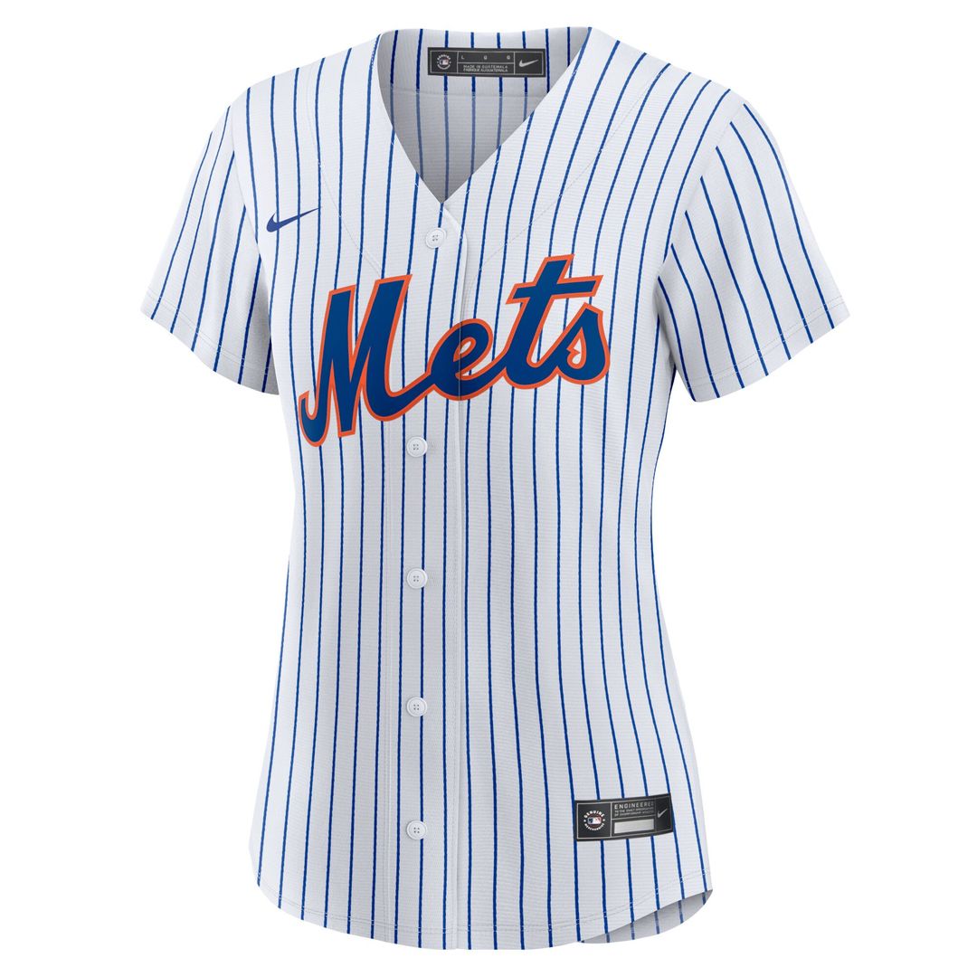 New York Mets Francisco Lindor Nike Women's Home Replica Player Jersey - White