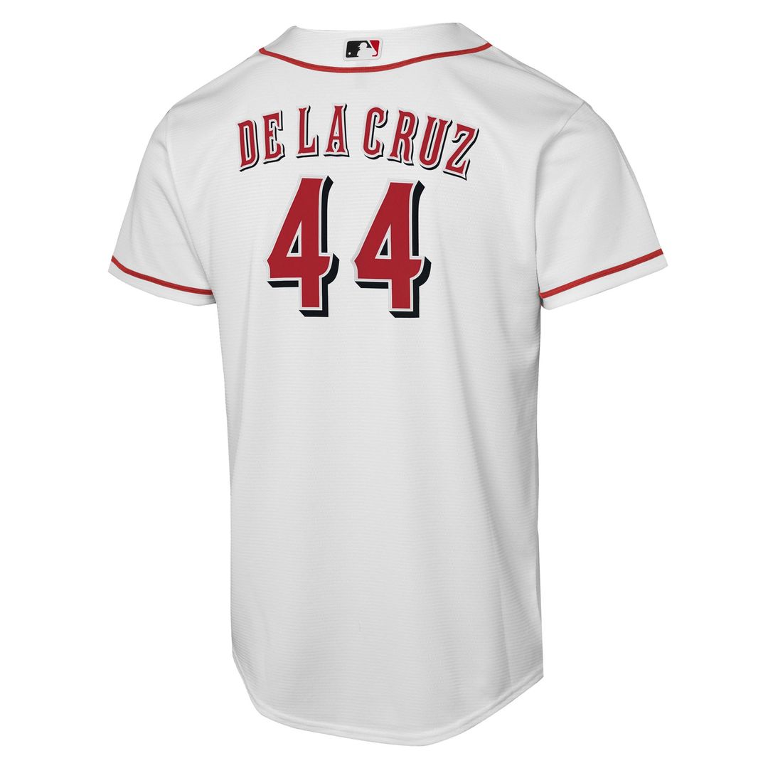 Cincinnati Reds Elly De La Cruz Nike Youth Home Replica Player Jersey - White