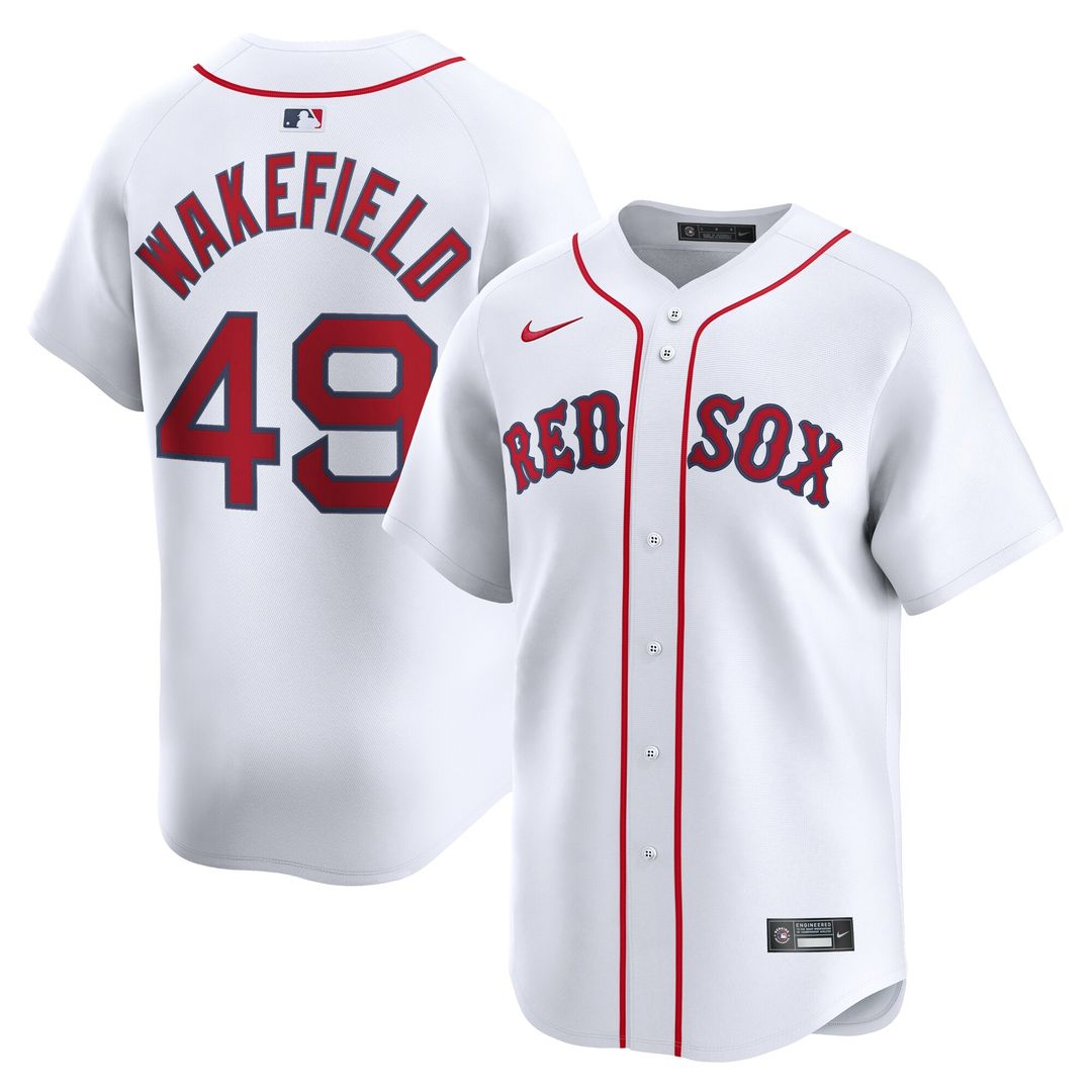 Boston Red Sox Tim Wakefield Nike Home Limited Player Jersey - White