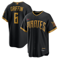 Pittsburgh Pirates Konnor Griffin Nike 2026 City Connect Stadium Jersey - Black