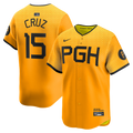 Pittsburgh Pirates Oneil Cruz Nike City Connect Limited Jersey - Gold
