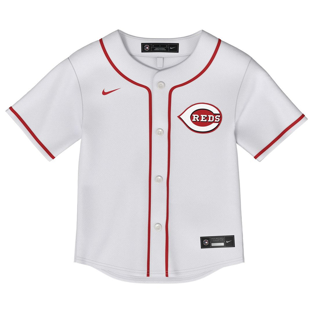Cincinnati Reds Elly De La Cruz Nike Toddler Home Replica Player Jersey - White