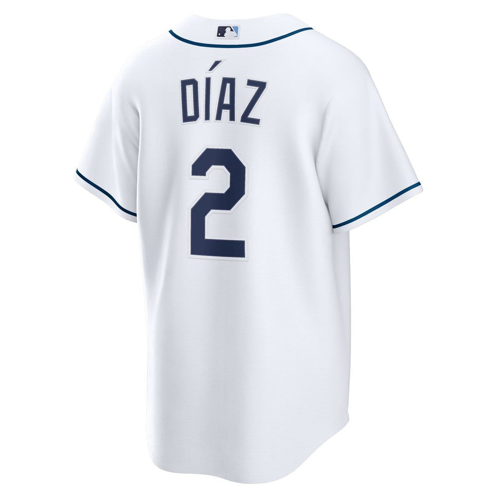 Tampa Bay Rays Yandy Díaz Nike Home Replica Jersey - White