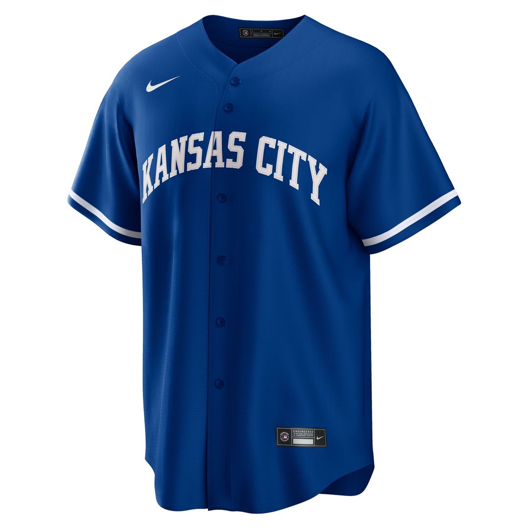 Kansas City Royals Bobby Witt Jr. Nike Alternate 2 Replica Jersey - Rush Blue