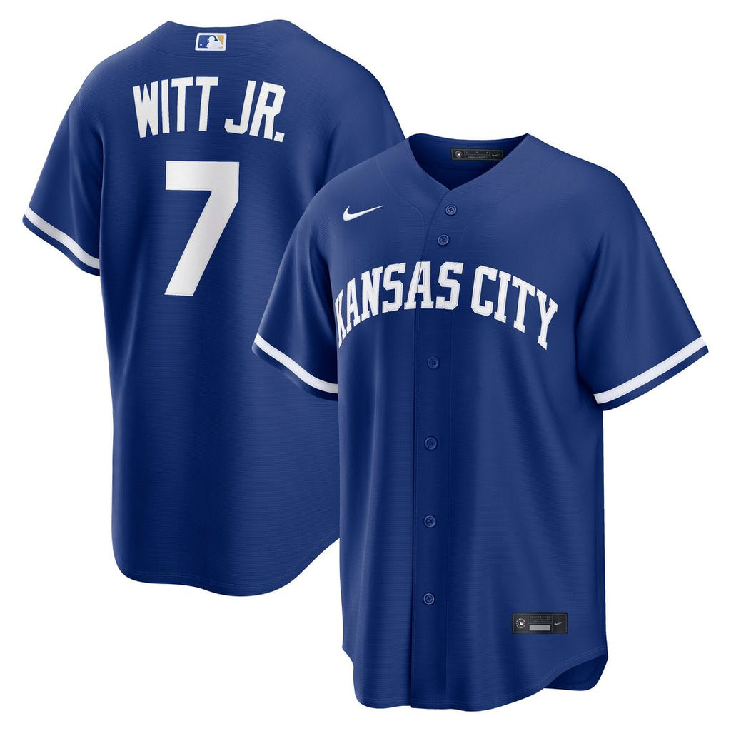 Kansas City Royals Bobby Witt Jr. Nike Alternate Replica Jersey - Royal