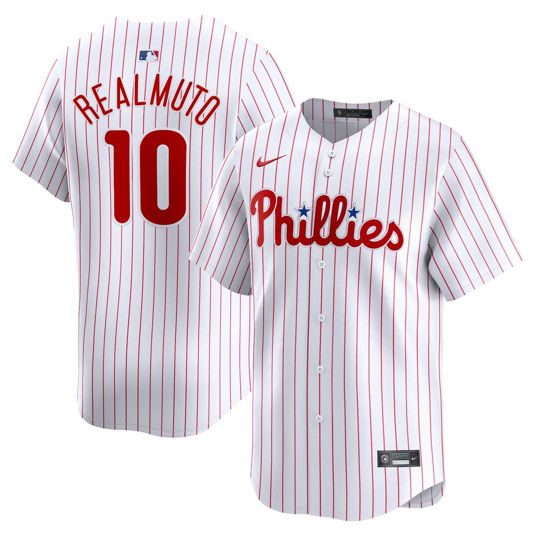 Philadelphia Phillies J.T. Realmuto Nike Home Limited Player Jersey - White
