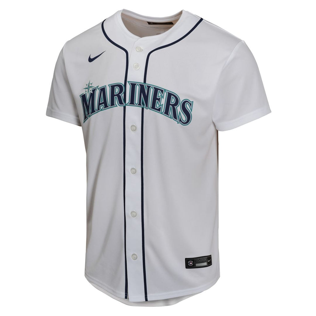 Seattle Mariners Julio Rodríguez Nike Youth Home Game Player Jersey - White