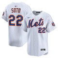 New York Mets Juan Soto Nike Home Limited Player Jersey - White