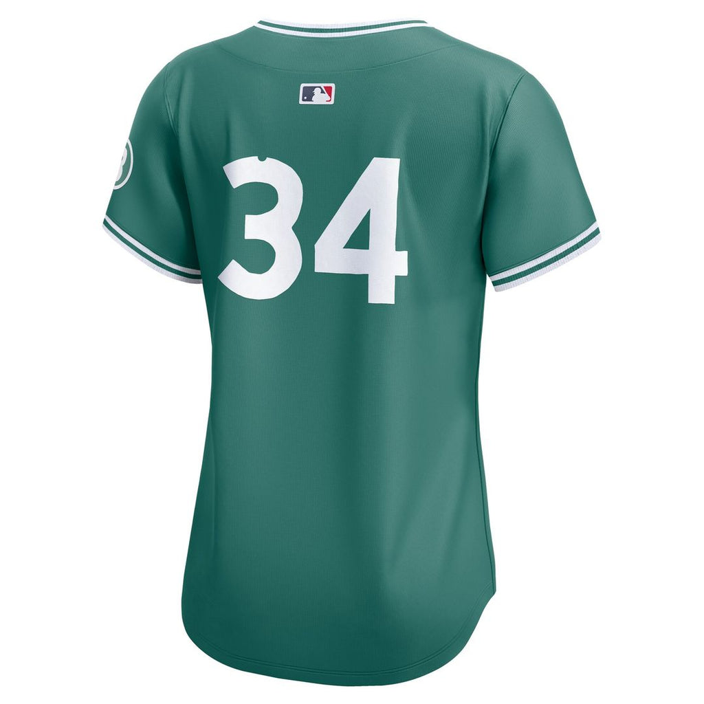 Boston Red Sox David Ortiz Nike Women's 2025 City Connect Limited Retired Player Jersey - Green
