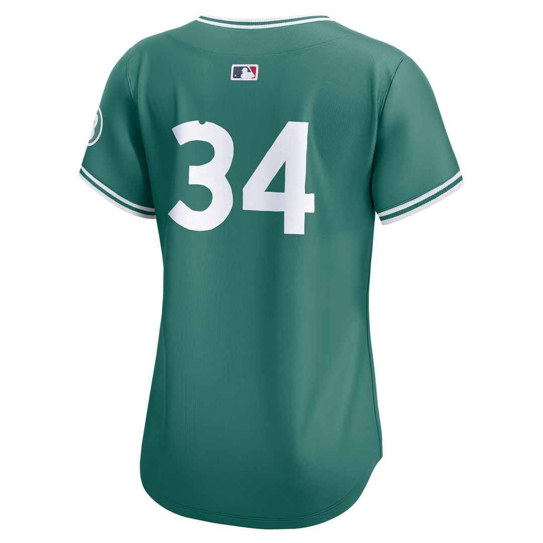 Boston Red Sox David Ortiz Nike Women's 2025 City Connect Limited Retired Player Jersey - Green