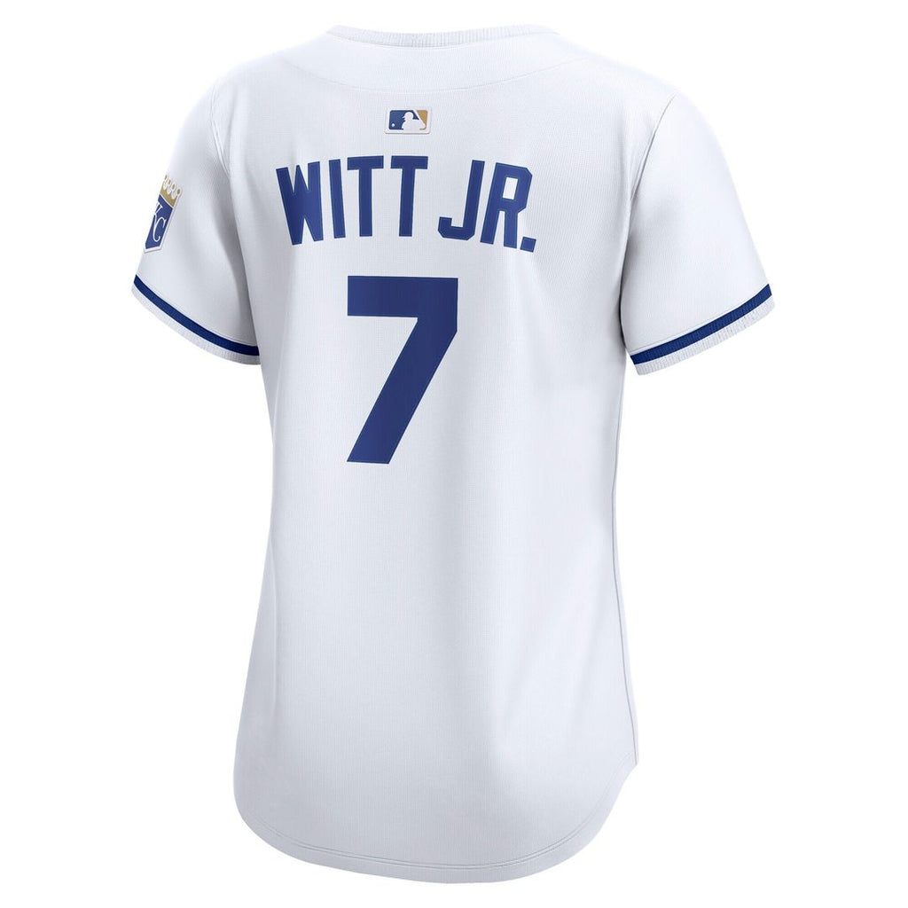 Kansas City Royals Bobby Witt Jr. Nike Women's Home Limited Player Jersey - White