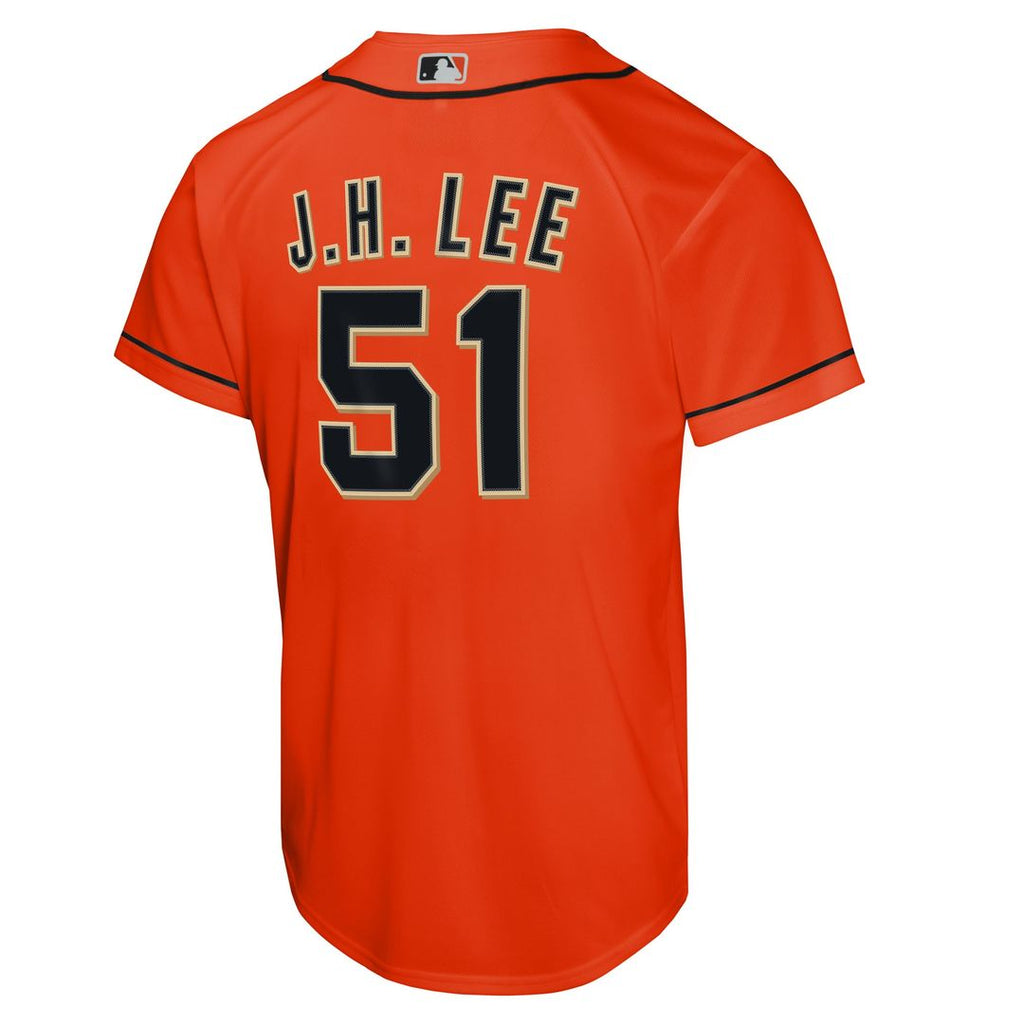 San Francisco Giants Jung Hoo Lee Nike Youth Alternate 2 Replica Jersey - Black