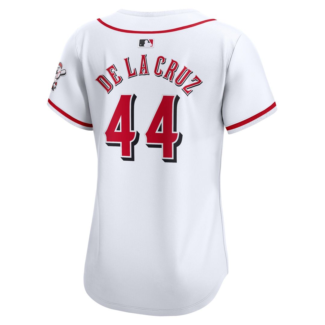 Cincinnati Reds Elly De La Cruz Nike Women's Home Limited Player Jersey – White