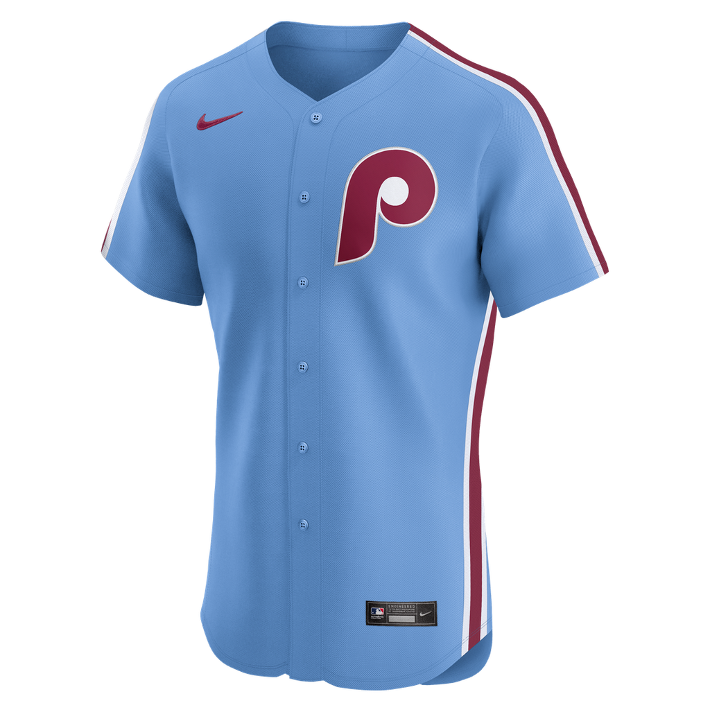 Philadelphia Phillies Nike Alternate Elite Jersey - Light Blue