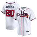 Atlanta Braves Marcell Ozuna Nike Home Limited Player Jersey - White