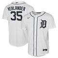 Detroit Tigers Justin Verlander Nike Youth Home Replica Jersey - White