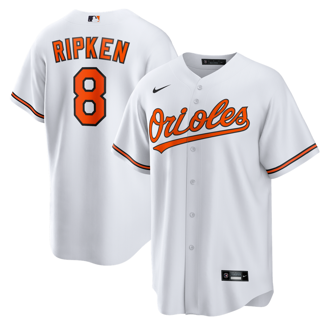 Baltimore Orioles Cal Ripken Jr. Nike Home Retired Player Replica Jersey - White
