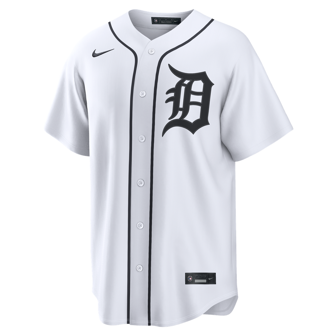Detroit Tigers Tarik Skubal Nike Home Replica Jersey - White